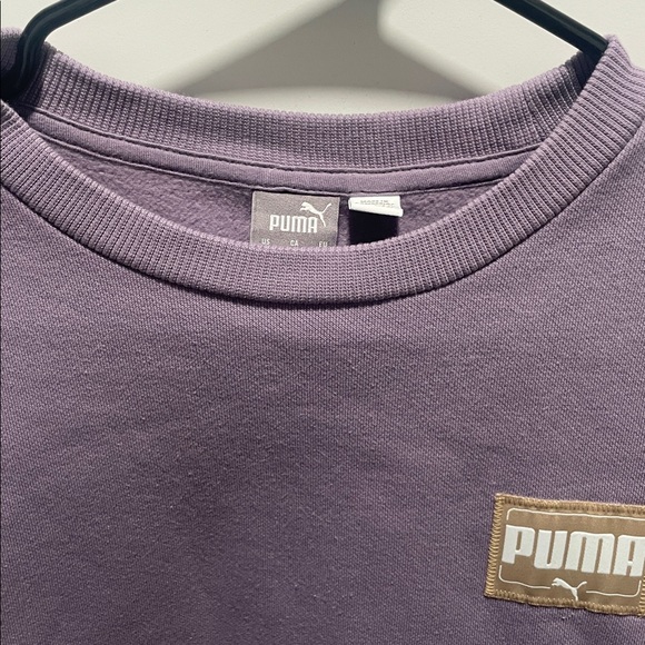 Puma Lavender Crewneck Sweatshirt size small - Picture 3 of 3